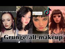 grunge alt makeup tutorial tiktok
