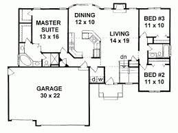 1500 Sq Ft House Plans One Story