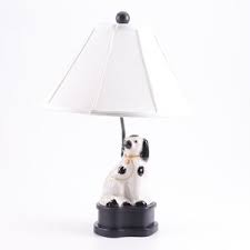 A vintage staffordshire style spaniel figural lamp. Lot Art Fitz And Floyd For Frederick Cooper Figural Staffordshire Style Dog Table Lamp