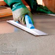 how to finish concrete diy family