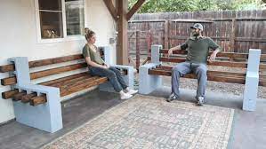 Diy Bench Out Of Cinder Blocks