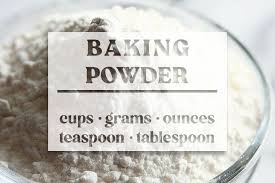 baking powder cups grams ounces