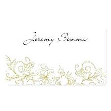 Wedding Table Name Cards Template Place Card Instant Download