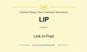 lip link in post by
