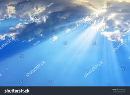 Sun Light Rays Beams Bursting Clouds Stock Photo Edit Now