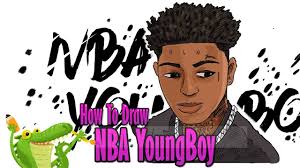 Kentrell desean gaulden (born october 20, 1999), known professionally as youngboy never broke again (also known as nba youngboy or simply youngboy), is an american rapper, singer. How To Draw Nba Youngboy Rapper Myhobbyclass Com