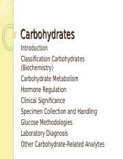 mdl460 carbohydrates ppt