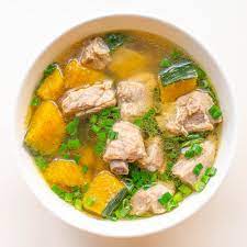 vietnamese kabocha squash soup with