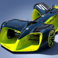 autonomous formula e race car