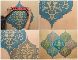 Moroccan Dreams Wall Art Wood Shapes