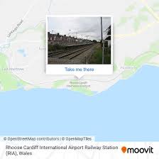 how to get to rhoose cardiff