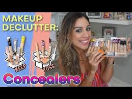 makeup collection declutter primers