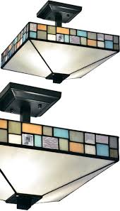 Stained Glass Ceiling Lights
