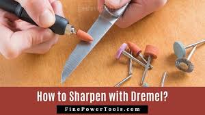 how to sharpen scissors and a knife