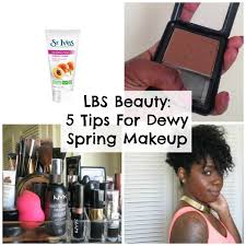 5 tips for dewy spring makeup