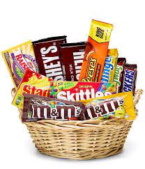 favorite candy basket at from you flowers
