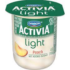 dannon activia blended light peach