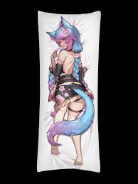 Silvervale body pillow