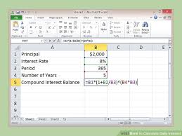 Daily Compound Interest Calculator Loan Sada
