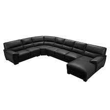 Bonded Leather Corner Sofa Living