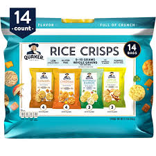 quaker rice crisps savory variety pack