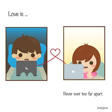 Besides text messages and voice messages, a fantastic way to bring excitement and fun into your relationship and overcome the physical distance is playing games. Long Distance Relationship Cute Love Images Relationship Cartoons Relationship Images