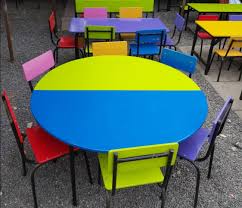 kindergarten circular table