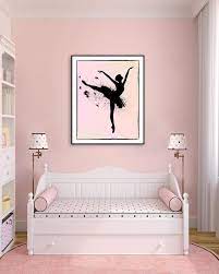 ballerina nursery girls room decor