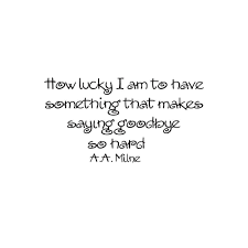 01:42:37 how lucky i am. Amazon Com Vinyl Wall Decal Inspirational Quote How Lucky I Am To Have Something A A Milne Quote Wall Sayings Vinyl Lettering Z793 Handmade
