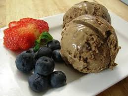 triple chocolate ice cream made with