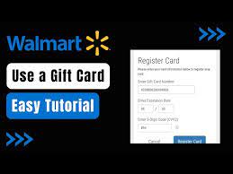 how to use gift card on walmart app