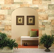 Home Dzine Stacked Stone Wall With Paint
