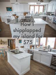 kitchen island shiplap shiplap