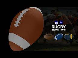 rugby ball transitions after effects