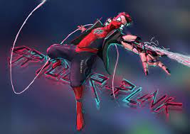 Cyberpunk spider man