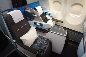 new klm 777 business cl seats with
