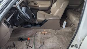 1997 Toyota 4runner Seat Removal