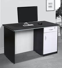 More than a drafting table, it can be used as a laptop workstation, phone, pad, computer adjustable stand table, a computer desk for office work, a. Buy Agate Office Table In Wenge White Colour By Fullstock Online Work Stations Tables Furniture Pepperfry Product