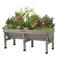 Vegtrug 1 8 M Wooden Raised Bed Planter