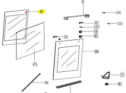 Beko Oven Inner Door Glass 290460184