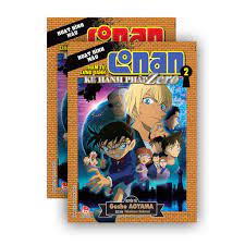 Truyện tranh Conan hoạt hình màu: Kẻ hành pháp Zero trọn bộ 2 tập - Thám tử  lừng danh Conan - NXB Kim Đồng