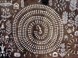 indian art form warli painting art