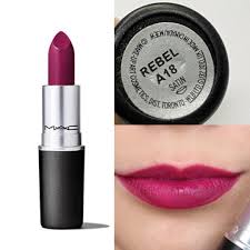 mac lipstick rebel a18 satin