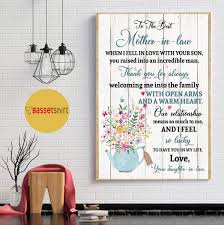 law poster canvas mother s day gift
