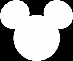 Caribbean Beach Resort - Mickey Mouse White Silhouette Clipart - Full Size  Clipart (#437199) - PinClipart