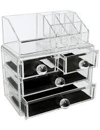 cosmetics organiser with 4 drawers