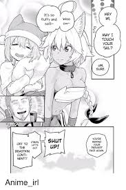 Anime senko san the helpful fox. It S So Fluffy And Woo Wi Softow May I Touch Your Tail Lim Sure Cmonshut Off To Let S Up You Re Making Your Pervert Face Again The Go Beastkin Conti Nent Anime