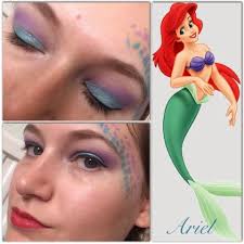 ariel inspired makeup tutorial