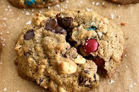 trail mix monster cookies something