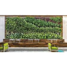 Led Plant Wall Light Green Wall